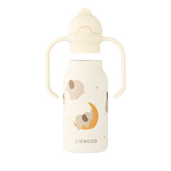 Gourde Liewood - Kimmie 250 ml - Elephant / Creme de la creme