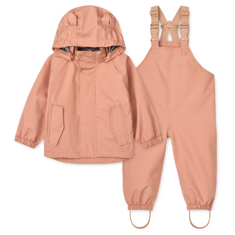 Ensemble imperméable enfant Manu - Liewood - Tuscany rose