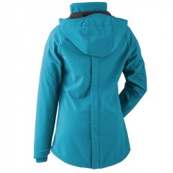 Veste de portage softshell Mamalila - bleu pétrole