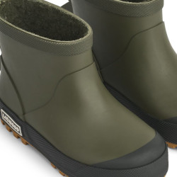 Bottes de pluie fourrées - Liewood - Army Brown