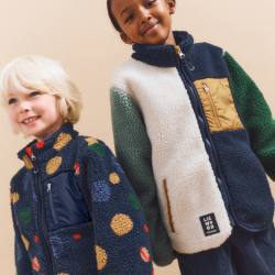 Polaire enfant sherpa Nolan - Liewood - Peppermint