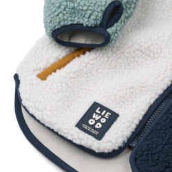 Polaire enfant sherpa - Liewood - Peppermint multi mix
