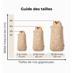 Gigoteuse 4 saisons - Les Petites Billes - Beige taille