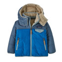 Baby reversible tribbles hoody - Patagonia - Endless Blue