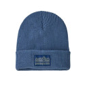 Bonnet Kid's Logo Beanie - Patagonia - Strata Stencil : Barnacle Blue