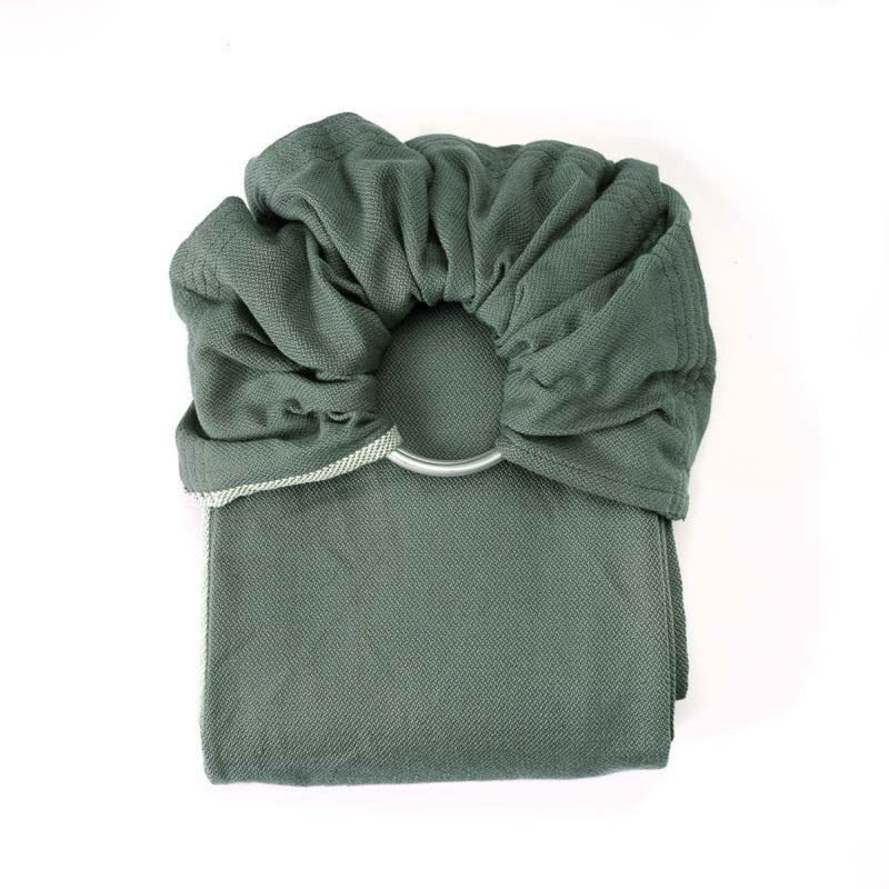 Porte bébé Sling Sergé Brisé - Néobulle - Eucalyptus