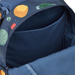 poche ordi de Sac à dos enfant Johnny - Liewood - Dove blue multi mix
