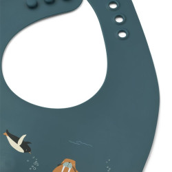 atatche Lot de 2 bavoirs Ember imprimés - Liewood -  Arctic Sea / Ocean view