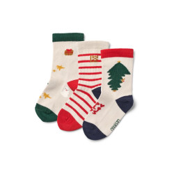 Chaussettes Silas - Liewood - Holiday / Sandy
