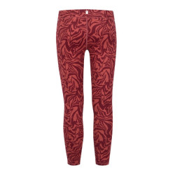 Legging chaud Barlia Winter - Regatta - Mineral Red Zebra dos