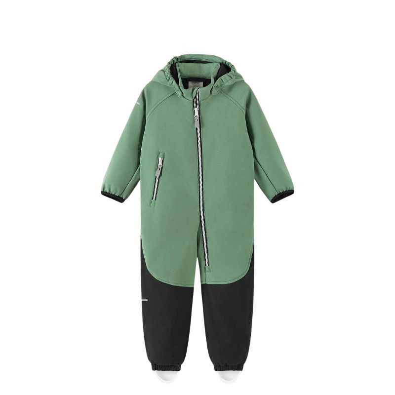 Combinaison softshell bébé Mjosa - Reima - Green Clay