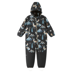 Combinaison softshell bébé Mjosa - Reima - Black capuche