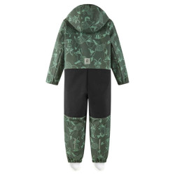 Combinaison Softshell enfant - Nurmes - Reima - Thyme green dos