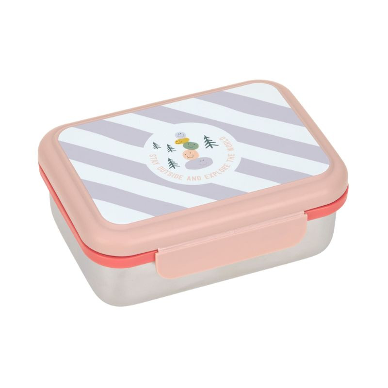 Boite gouter inox - Lassig - Rose