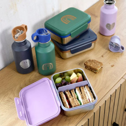 Boite gouter inox - Lassig - Little Gang, Vert