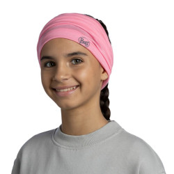 Tour de cou enfant en laine Merinos - BUFF - Solid Rose