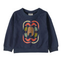 Baby LW Crew Sweatshirt - Patagonia - Streambeam : New Navy