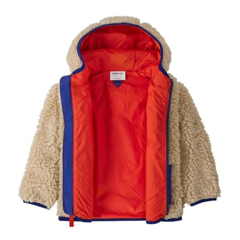 Baby Retro-X Hoody - Polaire bébé Patagonia - Natural New Navy