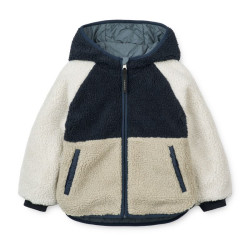 Veste Polaire Enfant Avec Capuche à Oreilles D'ours - Chaud Et Doux, Pour Filles Et Garçons 1-6 Ans