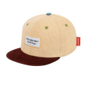 Casquette hiver enfant en velours - Hello Hossy - Sweet Almond