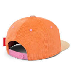 Casquette hiver enfant velours - Hello Hossy - Sweet Mandarine