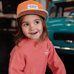 Casquette hiver enfant en velours - Hello Hossy - Sweet