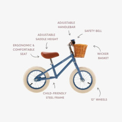Draisienne Banwood First GO - Bleu informations