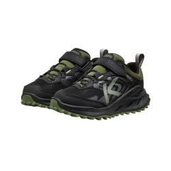 Chaussures de randonnée imperméables enfant Zionic WP – Keen - Black / Bronz Green
