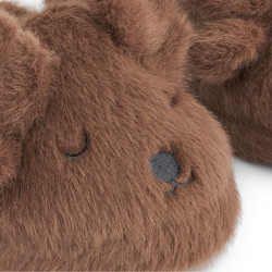 Chaussons Liewood zoom - Aviaja Ours - Pecan