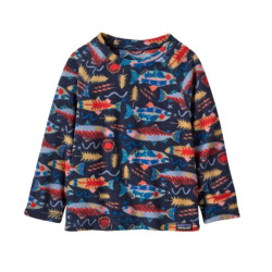 Micro Polaire bébé - Micro D - Patagonia - Salmon Energy : New Navy