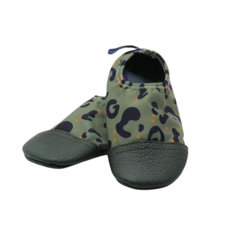 Chaussons souples enfant - Les Pas Petits - Les Petits Léopards