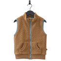 Polaire sans manche enfant - Ducksday - Brown / Light Blue