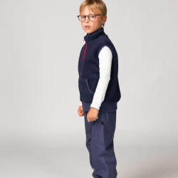 Polaire sans manche enfant - Ducksday -  Blue / Red