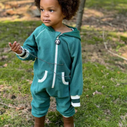 Combinaison polaire bébé - Ducksday - Dark