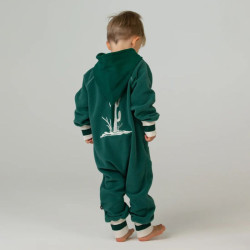 Combinaisonbébé - Ducksday - Dark Green / Ecru