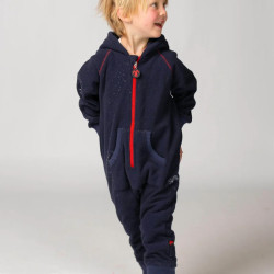 Combinaison polaire bébé - Ducksday - Dark Blue