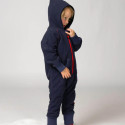 Combinaison polaire bébé - Ducksday - Dark Blue / Red