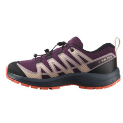 XA PRO 3D Junior V8 - CSWP - Chaussure Salomon enfant Imperméable - 31 au 39 - Pkiten/Turbul