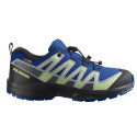 XA PRO 3D Junior V8 - CSWP - Chaussure Salomon enfant Imperméable - 31 au 39 - Nautbl/Black/Sh Grn