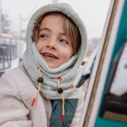 Cagoule polaire bébé