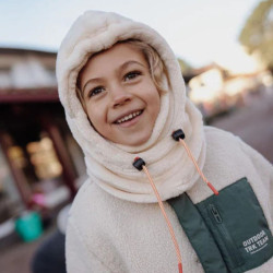 Cagoule polaire bébé