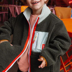 Veste polaire enfant sherpa
