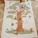 Play and Go EEVAA - Tapis en mousse puzzle - Cabane dans les arbres