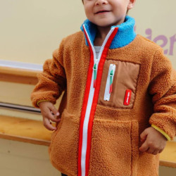 Veste polaire enfant sherpa - Hello Hossy
