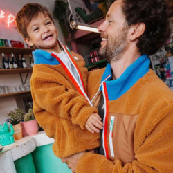 Veste polaire enfant sherpa