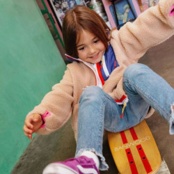 Veste polaire enfant sherpa
