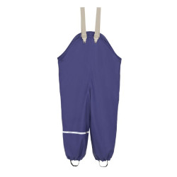 Ensemble de pluie enfant doublé polaire - Salopette - Skipper Blue