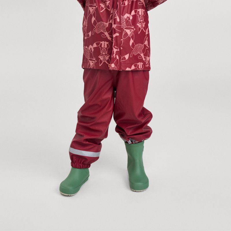 Bottes De Pluie Enfants Imperméables Antidérapantes - Taille 4 à 13, Pour Jardin, Camping, Plein Air - 5