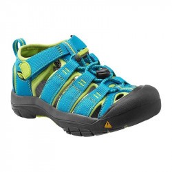 Sandales de randonnée enfant - Keen Newport H2 - Bleu-vert