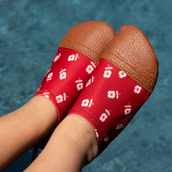 Chaussons souples- Les Pas Petits - Les Petits Coquelicots